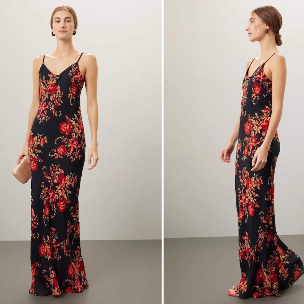 REFORMATION Parma Maxi Dress, Admire, Medium